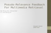 Pseudo-Relevance Feedback For Multimedia Retrieval