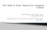 The GOES-R Risk Reduction Program Status