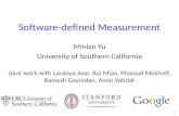 Software-defined Measurement
