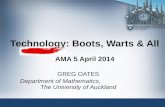 Technology: Boots, Warts & All AMA 5 April 2014