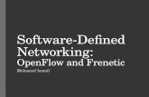 Software-Defined Networking:  OpenFlow and Frenetic