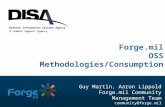 Forge.mil OSS Methodologies/Consumption