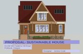 PROPOSAL- SUSTAINABLE HOUSE