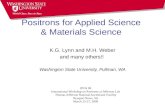 Positrons for Applied Science & Materials Science