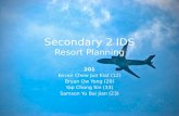 Secondary 2 IDS Resort Planning