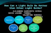 How Can a Light Bulb Be Hotter than Other Light Bulbs?