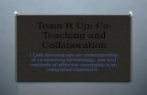 Team It Up: Co-Teaching and Collaboration