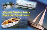 Virginia Boating Safety Education Requirement