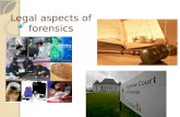 Legal aspects of forensics