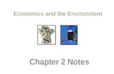 Economics and the Environm ent