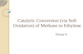 Catalytic Conversion (via Soft Oxidation) of Methane to Ethylene