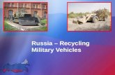 Russia – Recycling Military Vehicles