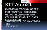 Emerging Technologies for Traffic Modeling using Bluetooth and Cellular Enabled Data Collection