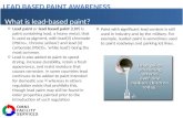What is lead-based paint?