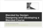 Blended by Design: Designing and Developing a Blended Course