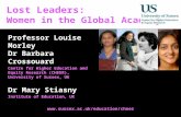 Lost Leaders:  Women  in the  Global  Academy