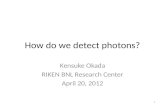 How do we detect photons?