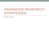 Advanced Research Strategies