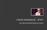 Cindy Sherman…WTF?