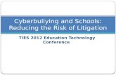 Cyberbullying and Schools: Reducing the Risk of Litigation