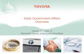 State Government Affairs Overview