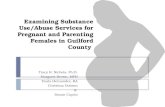 Examining Substance Use/Abuse Services for Pregnant and Parenting Females in Guilford County