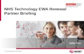 NHS Technology EWA Renewal  Partner Briefing