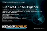 Clinical Intelligence