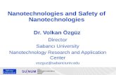 Nanotechnologies and Safety of Nanotechnologies