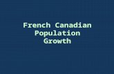 French Canadian Population Growth