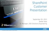 SharePoint Customer Presentation