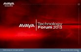 The Avaya Collaborative Cloud The Synergy of SaaS & Network Virtualization