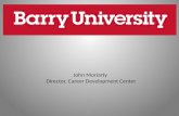 John Moriarty  Director, Career Development Center