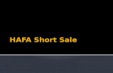 HAFA Short Sale