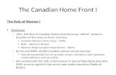The Canadian Home Front I