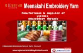 Viscose Embroidery Threads & Rayon Embroidery Threads