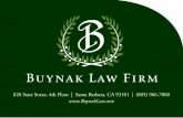 Buynak Law Brochure