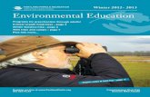 Environmental Education's Winter 2012-2013 Catalog