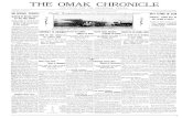 Inaugural edition of The Chronicle