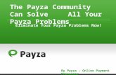 How to Solve your Payza Problems