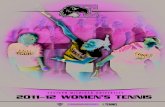 2011-12 EMU Women's Tennis Media Guide