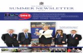 2012 Summer Newsletter