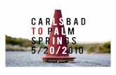 Carlsbad To Palm Springs : 2010