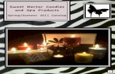 Sweet Nectar Candles and Spa Products