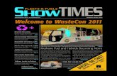 Fleets & Fuels ShowTimes WasteCon 2011 - August 23-25
