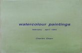 watercolour sketchbook, february - april 1994