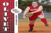 2010 Olivet College Softball Guide