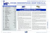 2012 Memphis Softball Game Notes Week 11 vs UCF