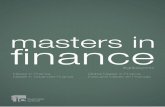 Masters in Finance - IE Business School