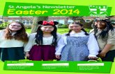 St Angela's Easter Newsletter 2014